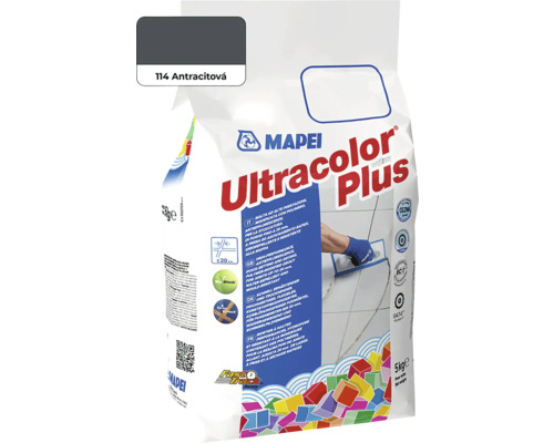 Spárovací hmota Mapei Ultracolor Plus 114 antracitová, 5 kg