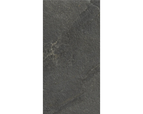 Tmavá podlahová dlaždice s kamenným vzhledem