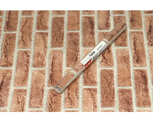 Designová fólie se vzorem cihel a role