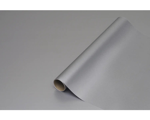 Samolepicí fólie D-C-FIX hladká matná stříbrná 45x150 cm