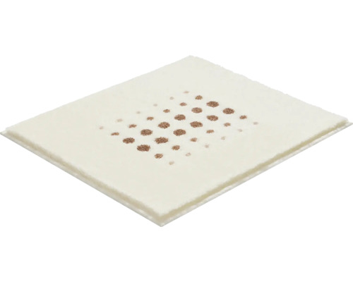 Čtvercový koberec s tečkovaným vzorem