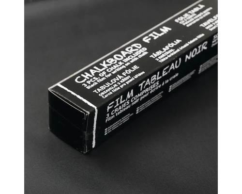 Fólie na tabuli včetně tří kusů křídy pro psaní křídou