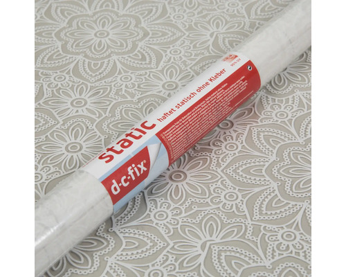 Role statické okenní fólie d-c-fix s květinovým vzorem