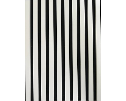 Akustický panel bílý, šíře lamely 26 mm, 20x450x2650 mm