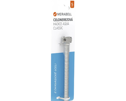 Připojovací hadice Merabell z nerezové oceli Aqua Classic