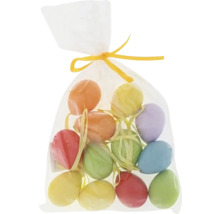 Dekorativní velikonoční vajíčka v průhledném obalu se stuhou