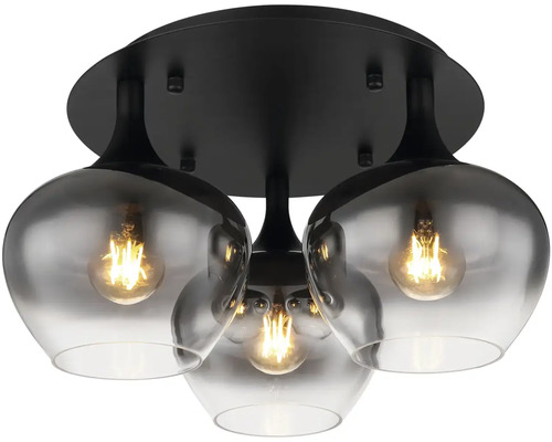 Stropní svítidlo se třemi skleněnými stínidly