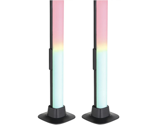 Dvě světelné lišty se stojanem