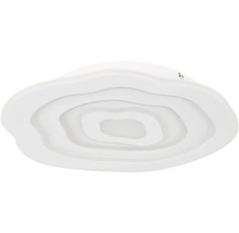 Bílé LED stropní svítidlo se zakřiveným designem