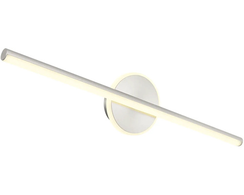 LED nástěnné svítidlo s kulatou montážní deskou a vodorovnou světelnou tyčí