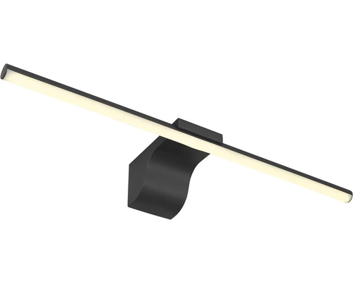 Černé LED nástěnné svítidlo pro interiér