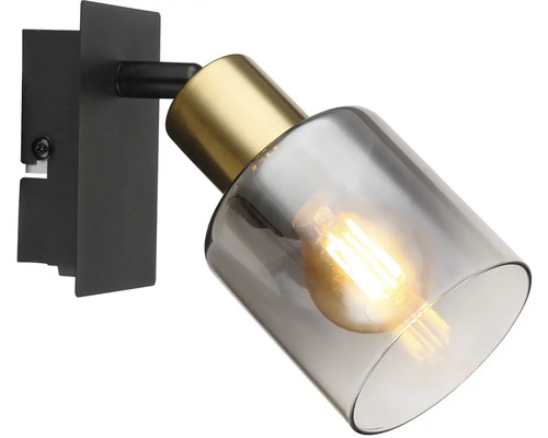 Nástěnné svítidlo se skleněným stínidlem