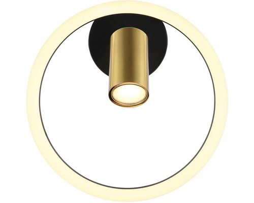 Moderní stropní svítidlo s kruhovým designem a válcovým bodovým světlem