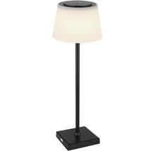 Černá stolní lampa se stínidlem
