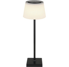 Stolní lampa se stínidlem a obdélníkovou základnou