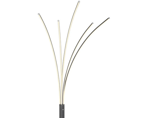 Stojací lampa s několika světelnými rameny