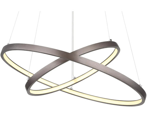 LED závěsné svítidlo se třemi protínajícími se kruhy