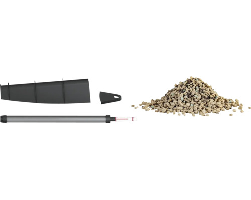 Vlhkoměr půdy a substrát z keramzitu