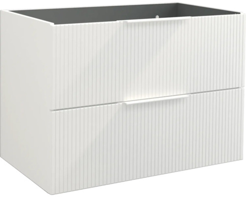 Koupelnová skříňka pod umyvadlo Jungborn QUATTRO bílá 80 x 55 x 46 cm 55695