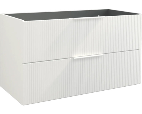 Koupelnová skříňka pod umyvadlo Jungborn QUATTRO bílá 100 x 55 x 46 cm 55699