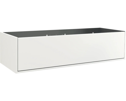 Koupelnová skříňka pod umyvadlo Jungborn NOVE bílá 120 x 30 x 46 cm 55774 Zásuvka pro koupelnový nábytek