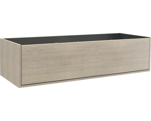 Koupelnová skříňka pod umyvadlo Jungborn NOVE dub tabák 120 x 30 x 46 cm 55776 Skříňka pod umyvadlo ze dřeva