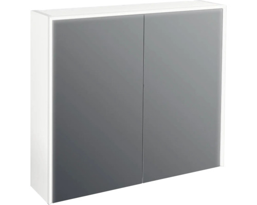 Zrcadlová skříňka Jungborn QUATTRO / SEDICI / NOVE 80 x 20 x 70 cm bílá matná