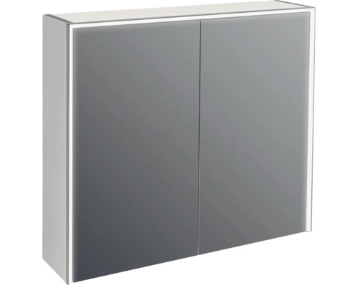 Zrcadlová skříňka Jungborn QUATTRO / SEDICI / NOVE 80 x 20 x 70 cm šedá