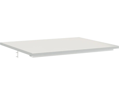 Deska pod umyvadlo bez výřezu Jungborn NOVE šedá 61 x 46 x 1,6 cm Police s konzolou police
