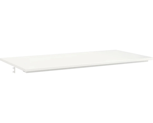 Deska pod umyvadlo bez výřezu Jungborn QUATTRO/NOVE bílá 101 x 46 x 1,6 cm