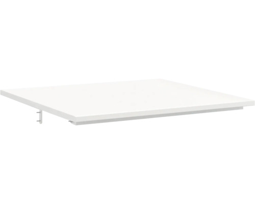 Deska pod umyvadlo bez výřezu Jungborn SEDICI bílá 61 x 50 x 1,6 cm Police s konzolami