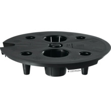 Černá vložka do květináče pro květináče s otvory pro zavlažování