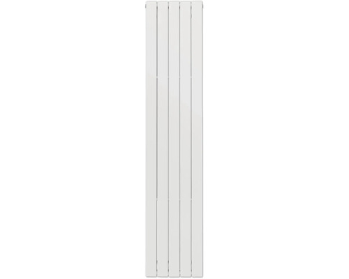 Bílý lamelový plotový dílec