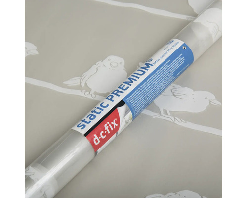 Role transparentní statické okenní fólie s motivem ptáků