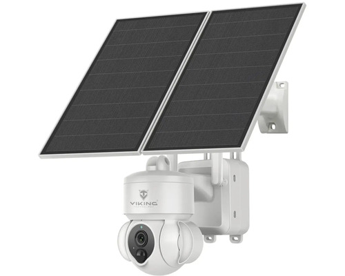 Bezpečnostní kamera se solárním panelem pro napájení
