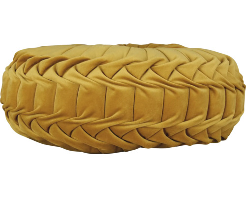 Kulatý podlahový polštář s látkovým potahem