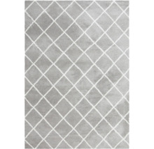 Koberec Shaggy Raute Streak šedý 140x200 cm