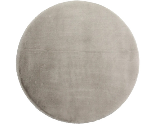 Kusový koberec Romance Kruh 80 cm světle hnědý