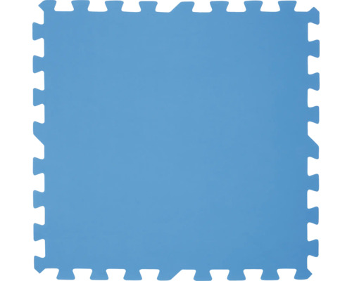 Ochranná podložka k bazénu 50 x 50 x 0,45 cm 9 ks modrá