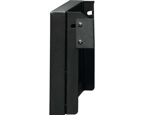 Černý nástěnný držák pro montáž