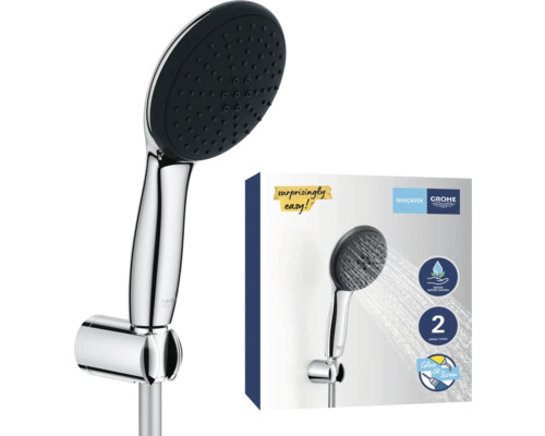Ruční sprcha Grohe se dvěma typy proudu a balením