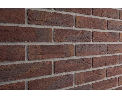Elabrick obkladový kámen pásek Kiel 21 x 5 cm Vnější Detail stěny s obkladovými cihlami