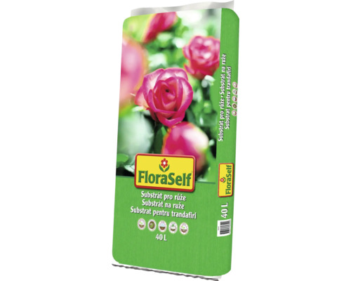 Substrát pro růže FloraSelf 40 l