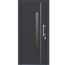 Vchodové dveře Silves dřevěné 110x210 cm P antracit-thumb-0