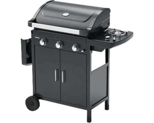 Plynový gril se skříňkou a bočním hořákem