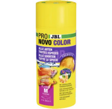 Vločkové krmivo pro pro výrazné barvy akvarijních ryb od 8 do 20 cm JBL ProNovo Color Flakes M 250 ml