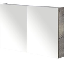 Zrcadlová skříňka bez osvětlení Sanox 100 x 13 x 65 cm tabacco se 2 dvířky