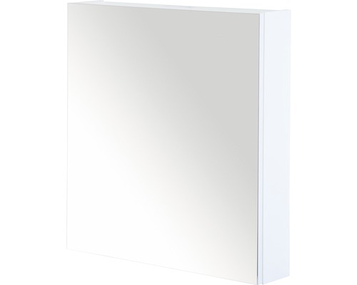 Zrcadlová skříňka Sanox 60 x 13 x 65 cm bílá vysoce lesklá s 1 dvířky