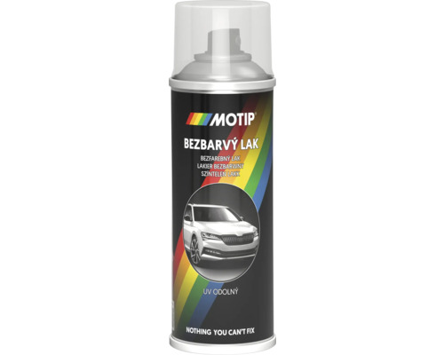 MOTIP ŠKODA Autolak ve spreji Bezbarvý lak 200 ml