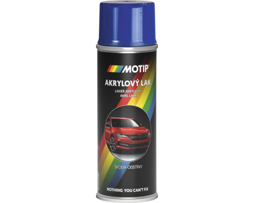 MOTIP ŠKODA Autolak ve spreji Modrá Dynamic 200 ml Sprej s akrylovým lakem značky Motip